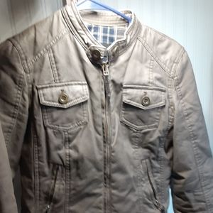 Gray Mango Sportswear Jacket